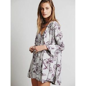 Free People Floral Tunic Dress